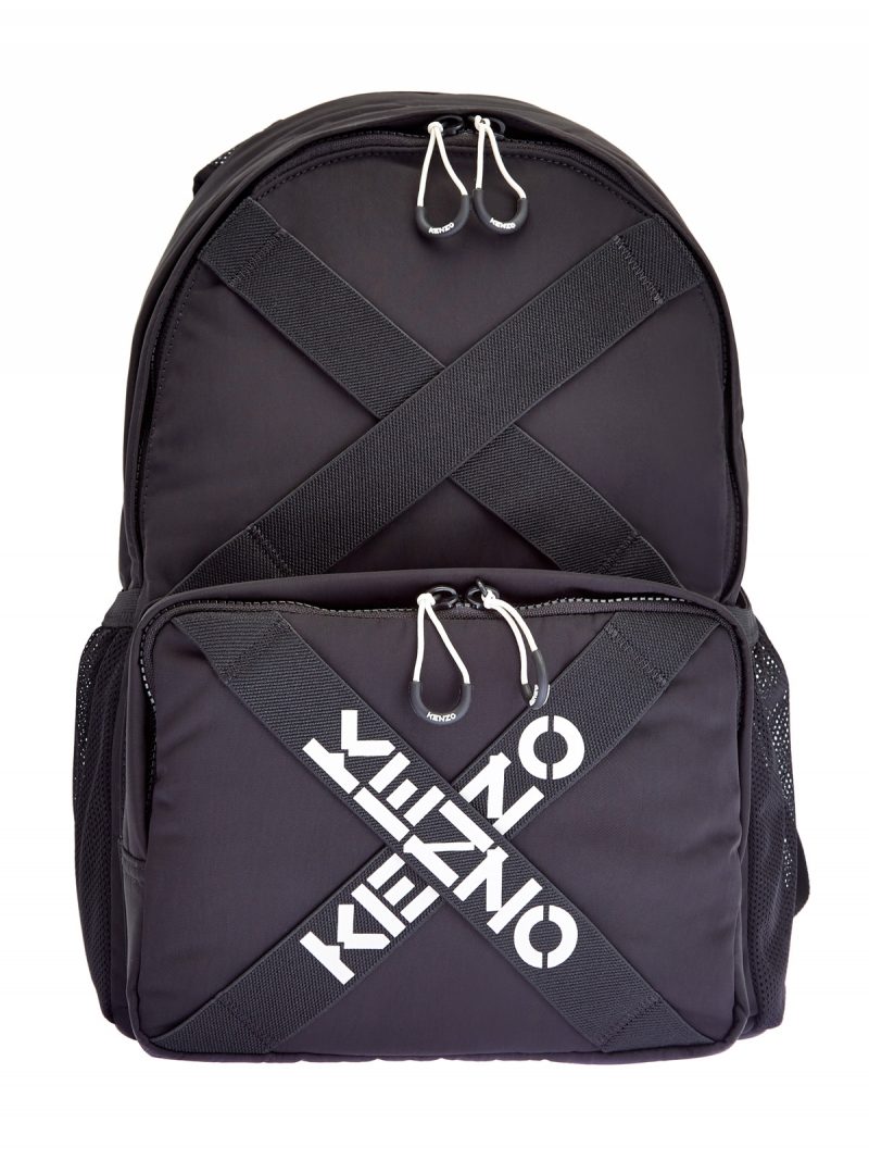 Рюкзак из легкого нейлона с принтом-монограммой KENZO