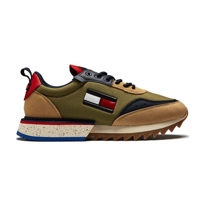 Кроссовки мужские TOMMY JEANS CLEATED RUNNER MIX