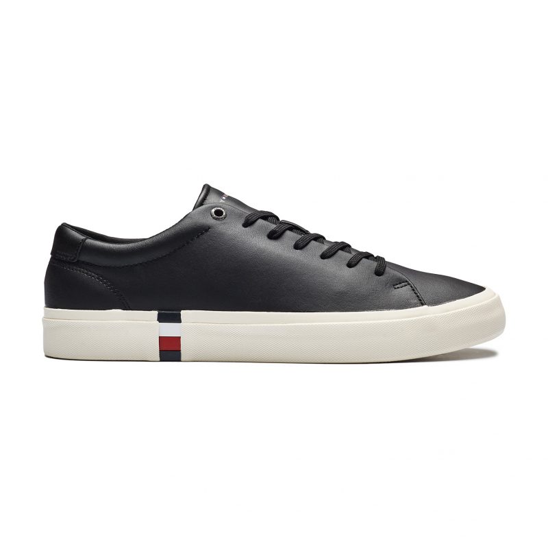 Кроссовки мужские TommyHilfiger FLAG ACCENT LEATHER SNEAKER