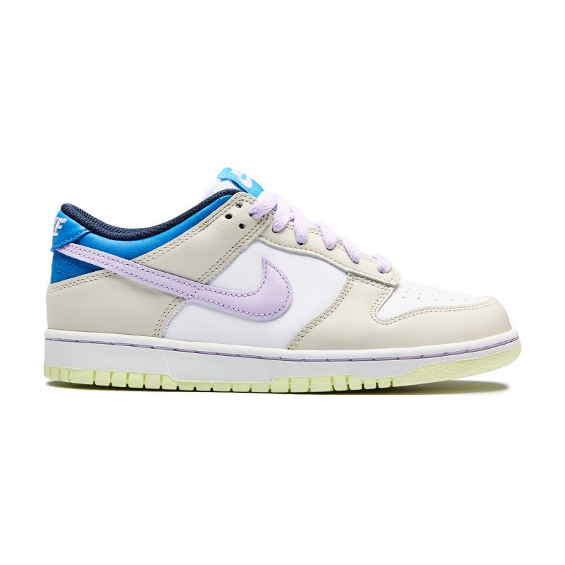 Кроссовки женские NIKE Dunk Low Khaki Blue Pink