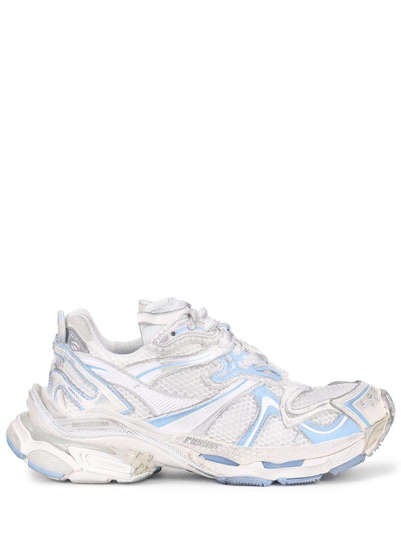 Кроссовки комбинированные Runner 2.0 BALENCIAGA женские белые