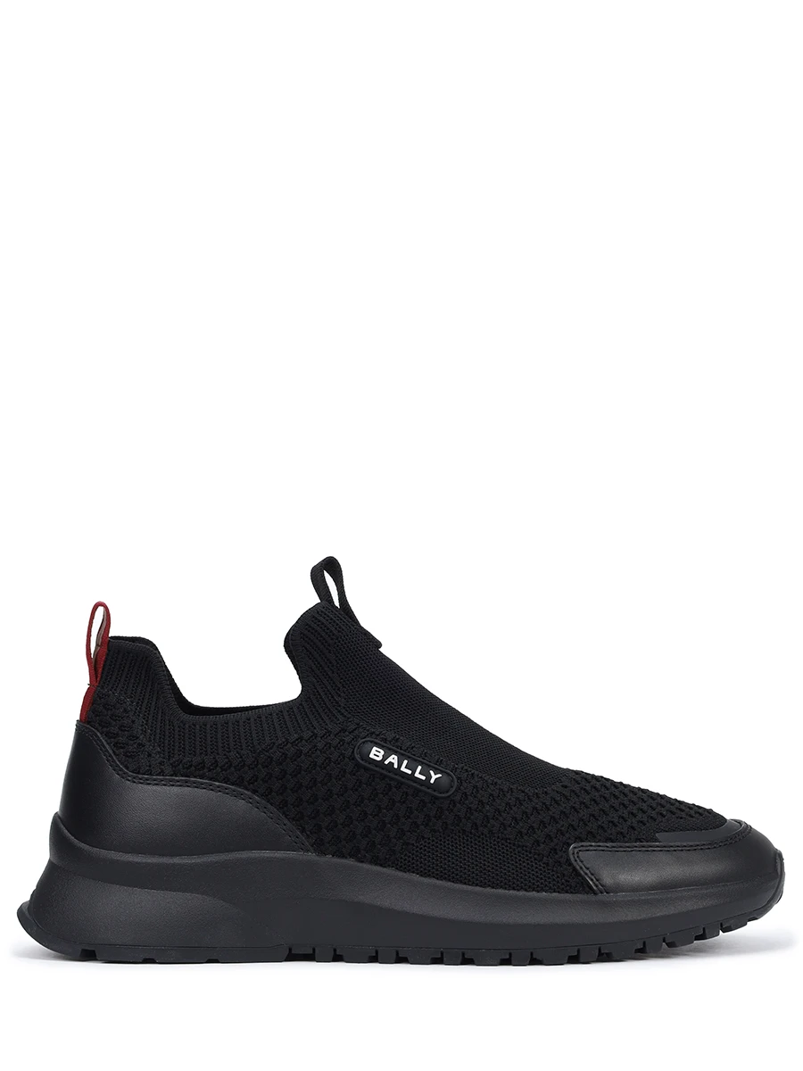Кроссовки текстильные BALLY мужские чёрные