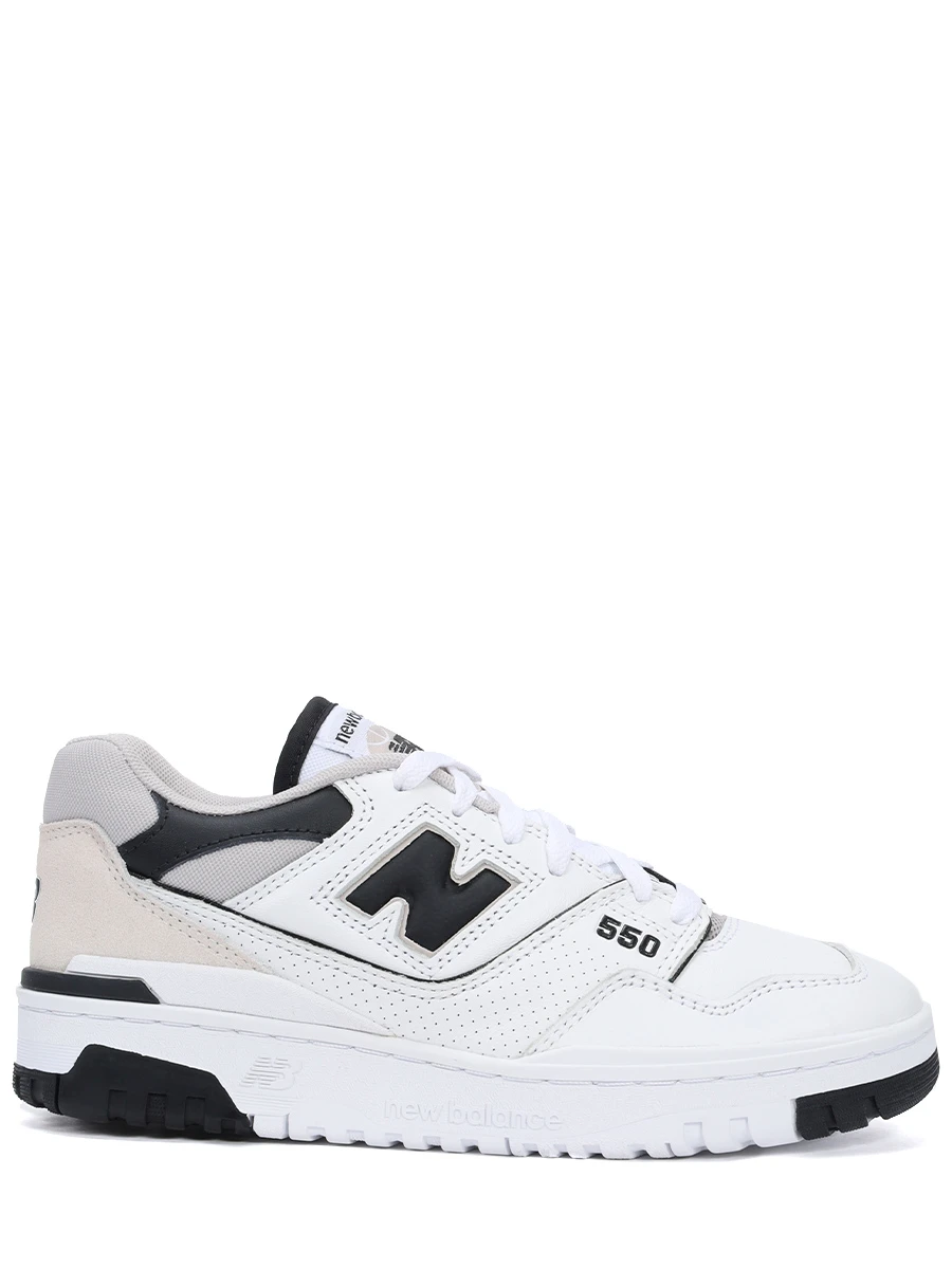 Кроссовки кожаные NEW BALANCE мужские белые