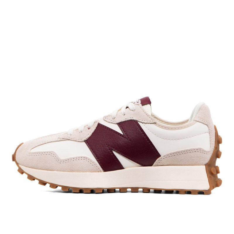 Женские кроссовки New Balance 327 бежевые