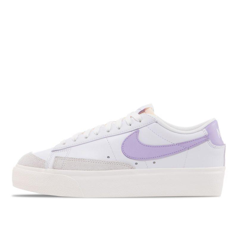 Женские кроссовки Nike Blazer Low Platform белые