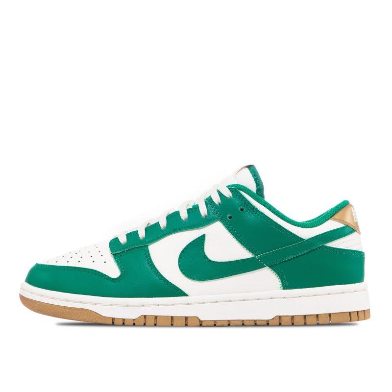 Женские кроссовки Nike Dunk Low зелёные
