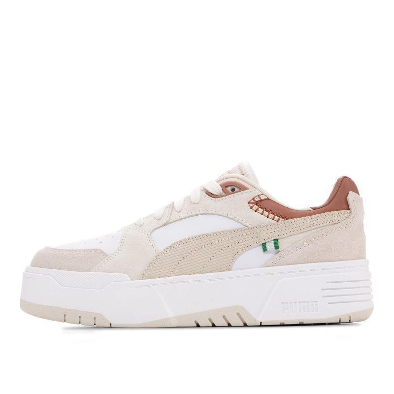 Женские кроссовки PUMA CA Flyz бежевые