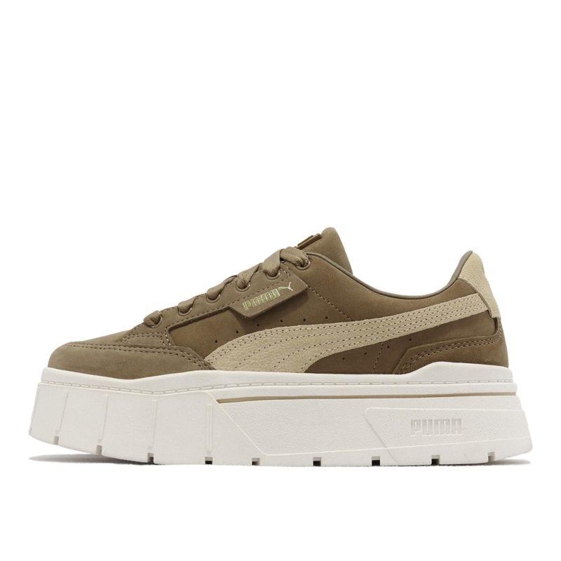 Женские кроссовки PUMA Mayze Stack PRM коричневые