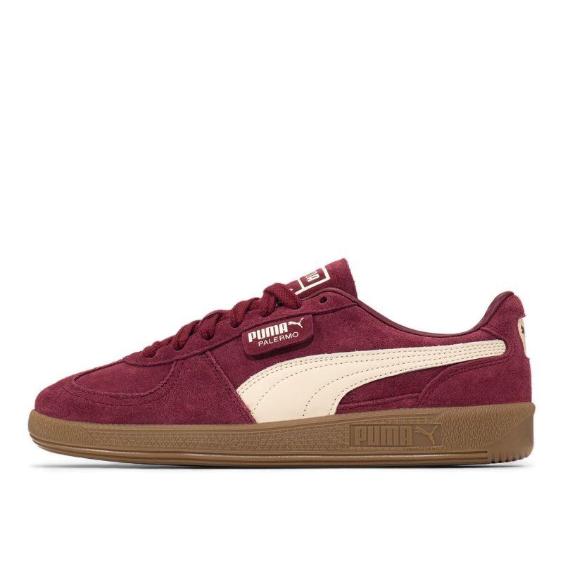 Женские кроссовки PUMA Palermo бордовые