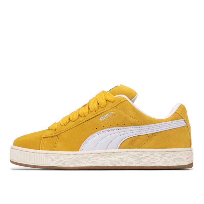 Женские кроссовки PUMA Suede XL жёлтые
