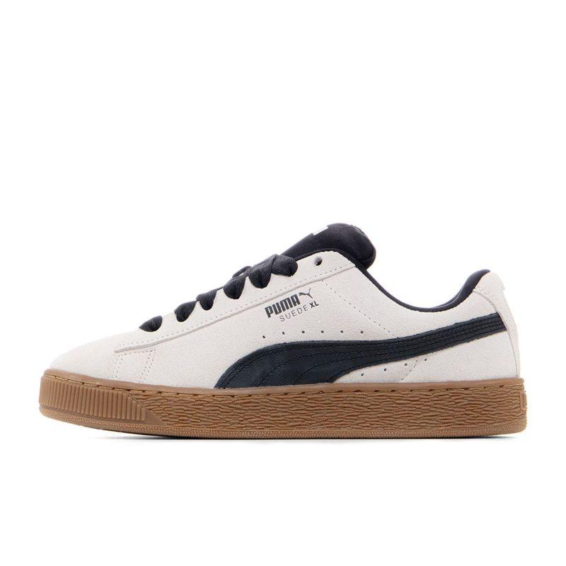 Женские кроссовки PUMA Suede XL Quiet Lux чёрно-белые