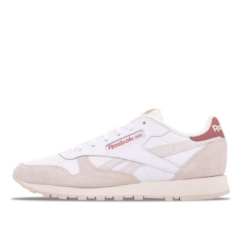 Женские кроссовки Reebok Classic Leather бежевые