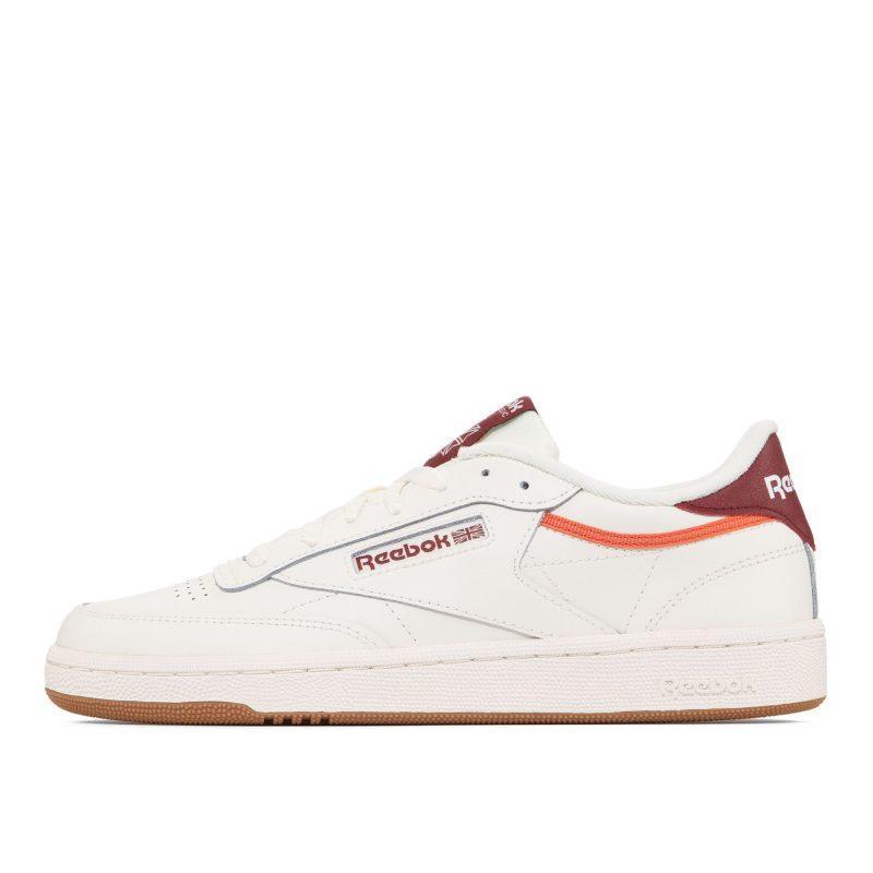 Женские кроссовки Reebok Club C 85 бежевые