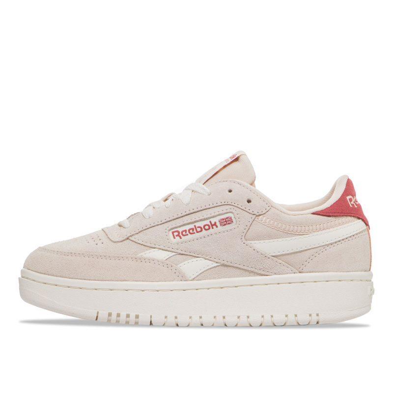 Женские кроссовки Reebok Club C Double Revenge бежевые