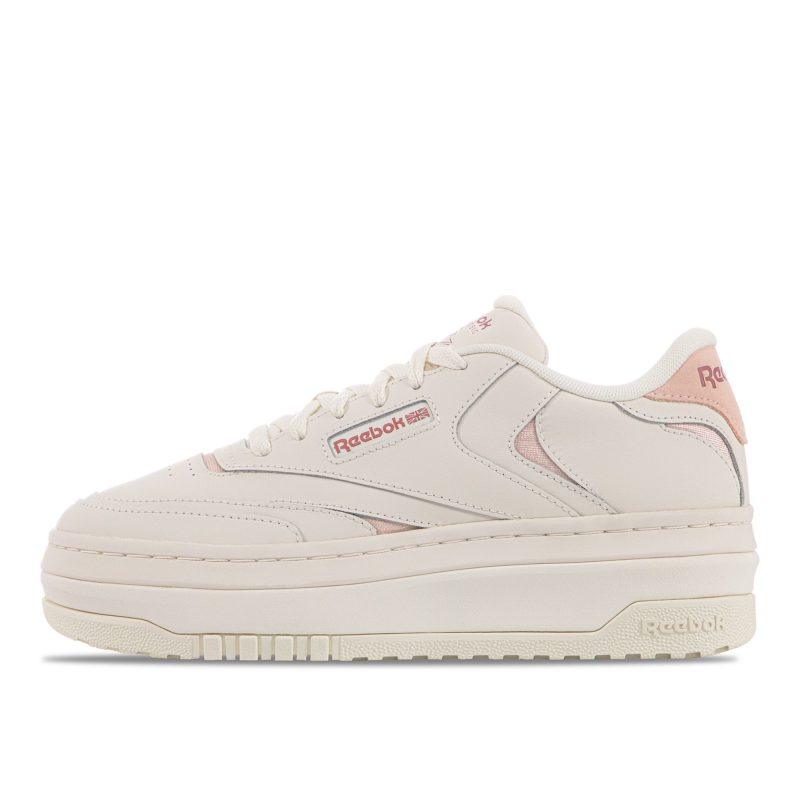 Женские кроссовки Reebok Club C Extra бежевые