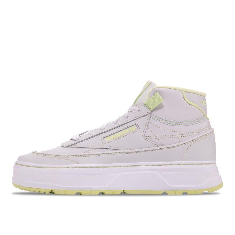 Женские кроссовки Reebok Club C Geo Mid белые