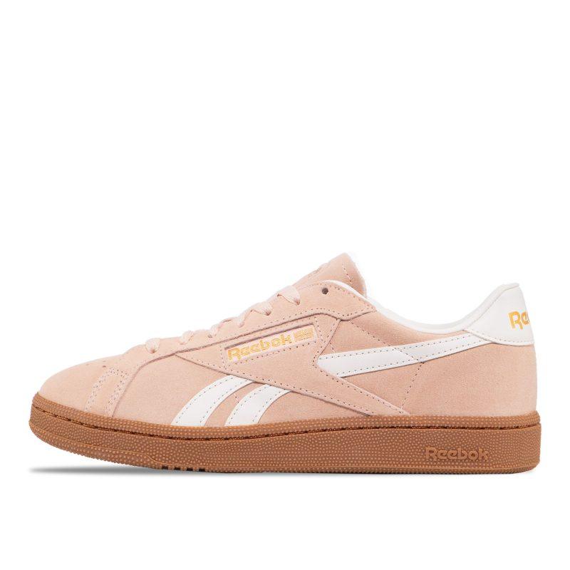 Женские кроссовки Reebok Club C Grounds UK пудровыи