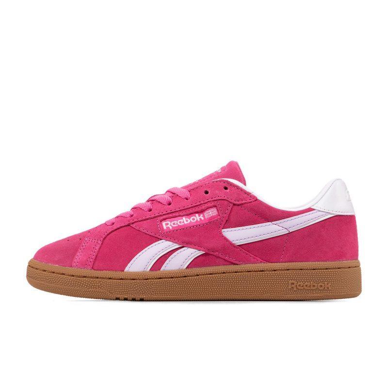Женские кроссовки Reebok Club C Grounds UK розовые