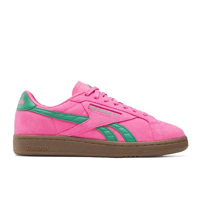 Женские кроссовки Reebok Club C Grounds UK розовые