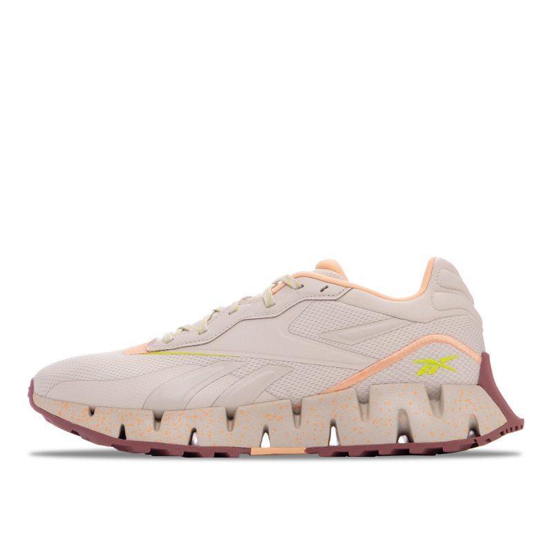 Женские кроссовки Reebok Zig Dynamica 4 Adventure бежевые