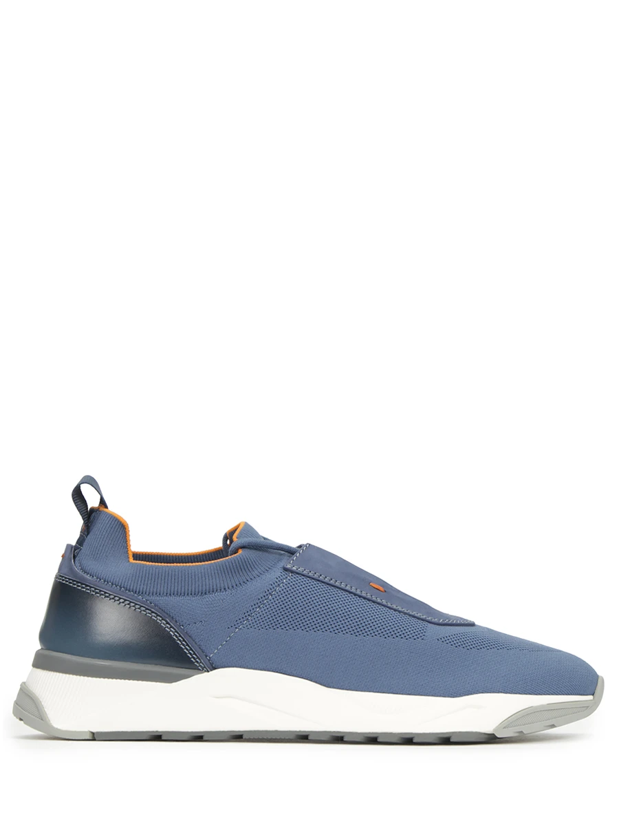 Кроссовки текстильные SANTONI мужские голубые