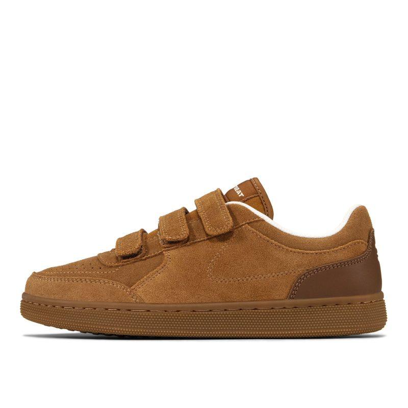 Женские кроссовки STREETBEAT Court Velcro Strap коричневые