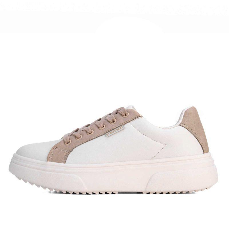 Женские кроссовки STREETBEAT Misty Bold бежевые