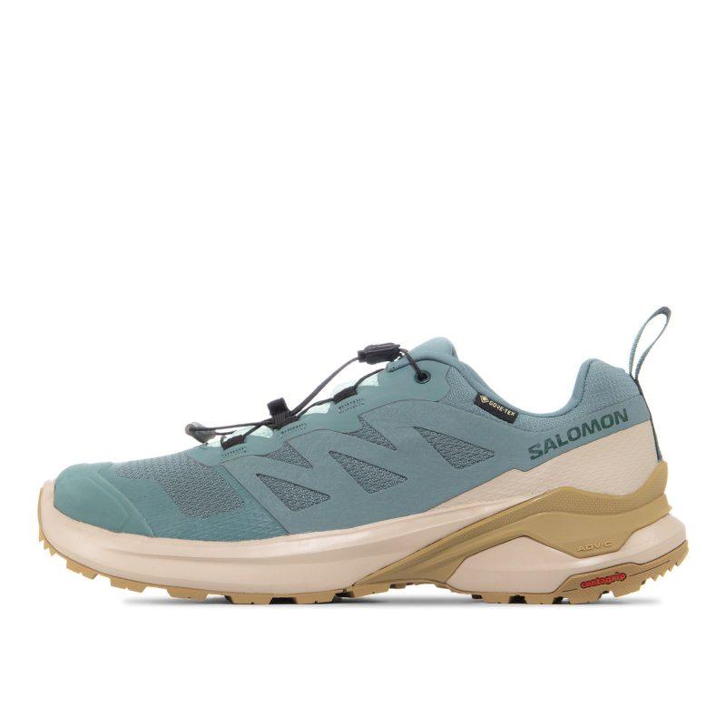 Женские кроссовки Salomon X-Adventure Gore-Tex голубые