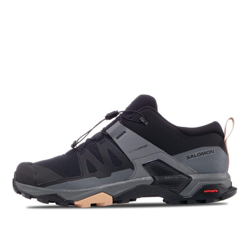 Женские кроссовки Salomon X Ultra 4 чёрные