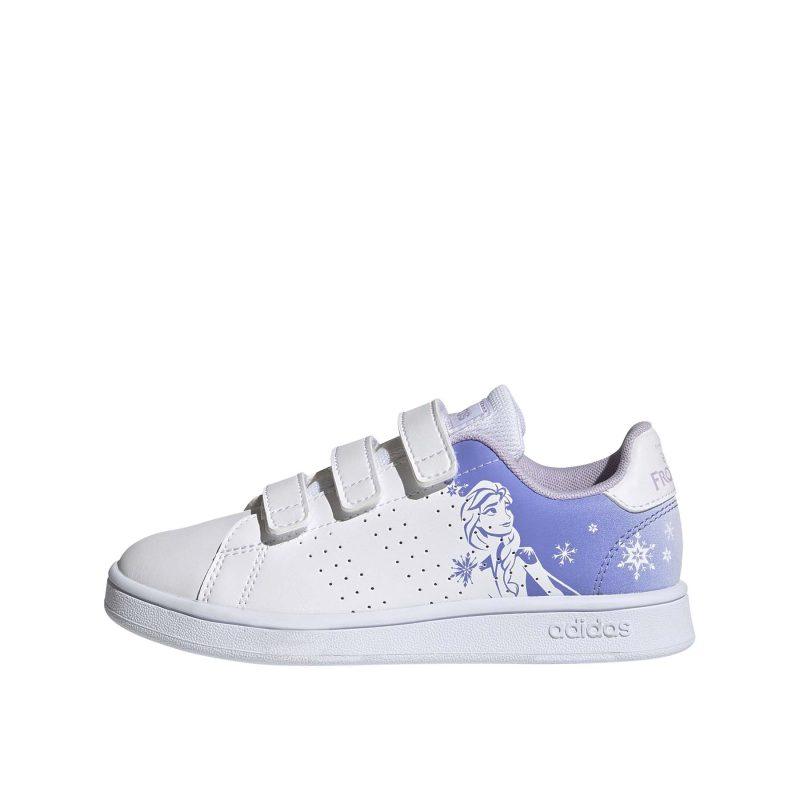 Женские кроссовки adidas Advantage Frozen 2 белые