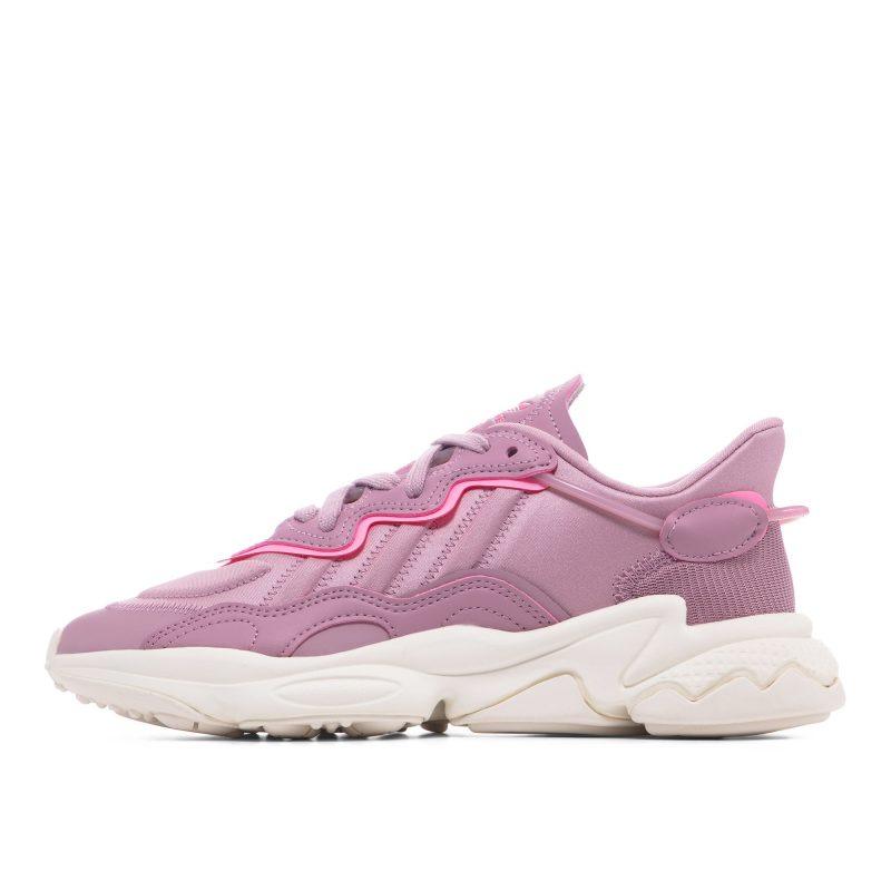 Женские кроссовки adidas Ozweego розовые