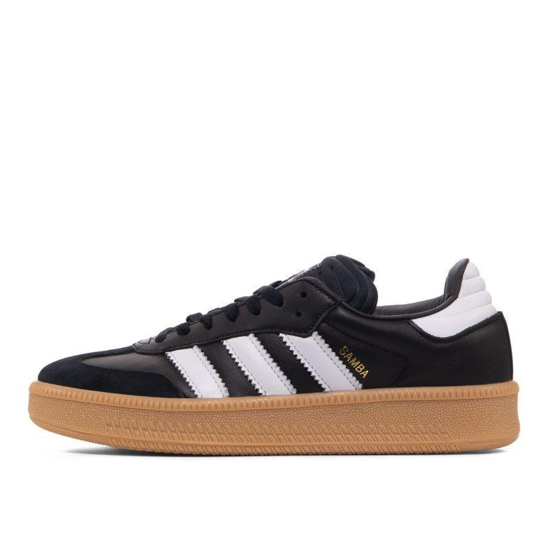 Женские кроссовки adidas Samba XL чёрно-белые